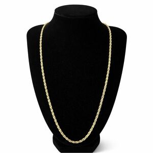 Gold-Filled Fancy Mariner Chain Necklace - 22”